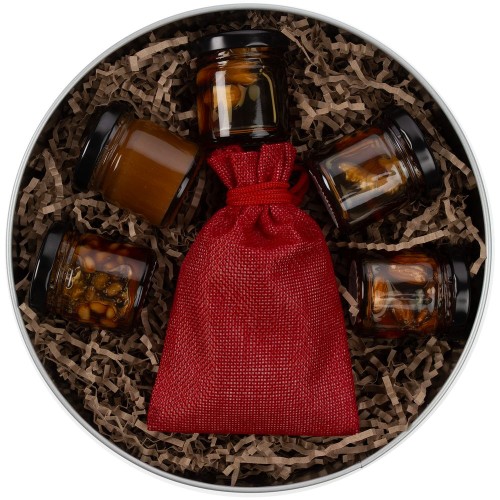 Купить Набор Honey Taster, красный с нанесением логотипа