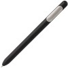Купить Ручка шариковая Slider Silver, черный металлик с нанесением логотипа