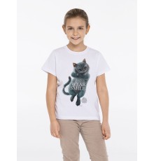 Футболка детская Wear A Smile, белая