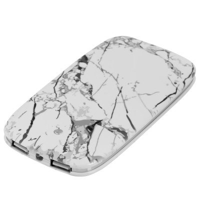 Купить Внешний аккумулятор Marble 4000 мАч, белый с нанесением