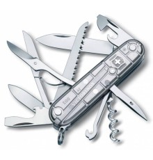 Офицерский нож Huntsman 91, прозрачный серебристый