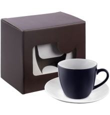 Кофейная пара Refined в подарочной упаковке, темно-синяя