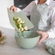 Купить Разделочная доска Snap 2.0 Organic, розовая с нанесением логотипа