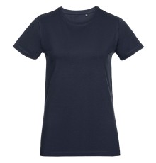 Футболка женская T-bolka Stretch Light Lady, темно-синяя (navy)