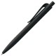Купить Ручка шариковая Prodir QS01 PRP-P Soft Touch, черная с нанесением логотипа