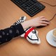 Купить Игрушка «Собака в шарфе», малая, белая с нанесением логотипа