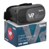 Купить Очки виртуальной реальности Buro VR, черные с нанесением логотипа