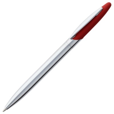 Купить Ручка шариковая Dagger Soft Touch, красная с нанесением