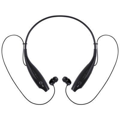 Купить Bluetooth наушники stereoBand, черные с нанесением