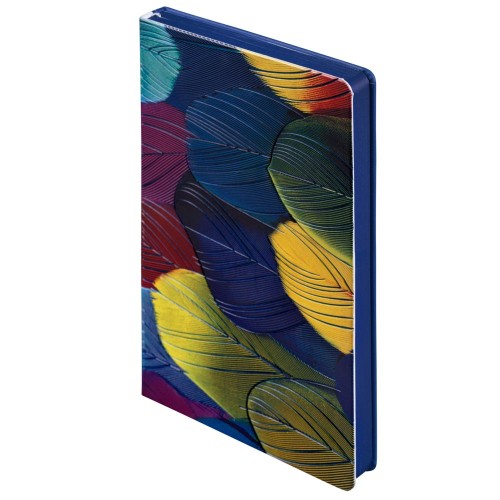 Купить Ежедневник Butterfly Peacock, синий, недатированный с нанесением логотипа