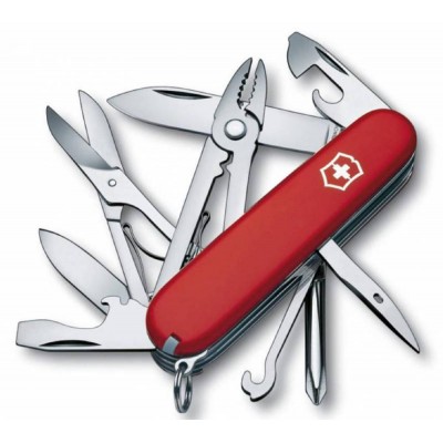 Купить Офицерский нож Deluxe Tinker 91, красный с нанесением логотипа