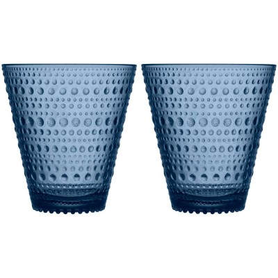 Купить Набор стаканов Kastehelmi, синий с нанесением логотипа