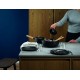 Купить Миска Nordic Kitchen, большая, черная с нанесением логотипа