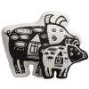 Купить Игрушка «Свинка, витающая в облаках», белая с нанесением логотипа