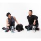 Купить Бутылка для воды с миской для питомца Dog Water Bowl Lite, серо-голубая с нанесением логотипа