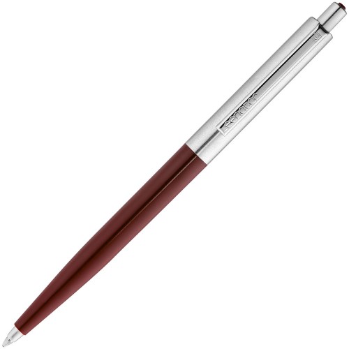 Купить Ручка шариковая Senator Point Metal, красная с нанесением логотипа