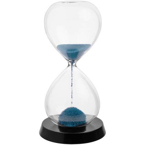 Купить Магнитный антистресс Elusive Time, синий с нанесением логотипа Купить Магнитный антистресс Elusive Time, синий с нанесением логотипа