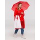 Купить Набор Raining Day, красный с нанесением логотипа