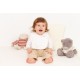 Купить Нагрудник детский Baby Prime, молочно-белый с нанесением логотипа