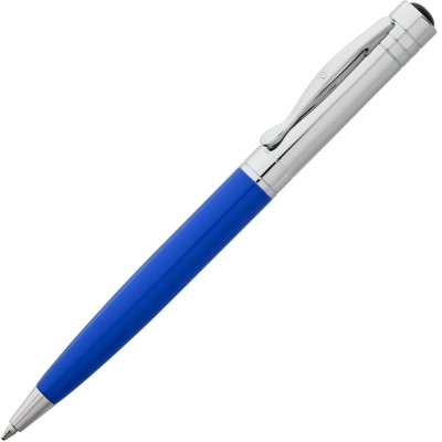Купить Ручка шариковая Promise, синяя с нанесением