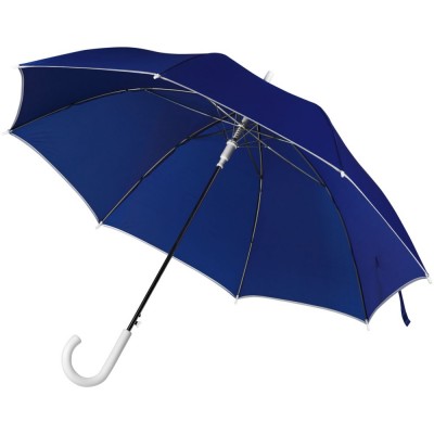 Купить Зонт-трость Unit Color, синий с нанесением логотипа
