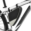Купить Сумка для велосипеда On the Go, черная с белым с нанесением логотипа
