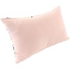 Купить Чехол на подушку Lazy flower, прямоугольный, розовый с нанесением логотипа
