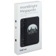 Купить Аккумулятор с беспроводной зарядкой markBright Megapolis, 8000 мАч, синий с нанесением логотипа