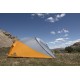 Купить Палатка трекинговая Maxfield 4, серая с оранжевым с нанесением логотипа