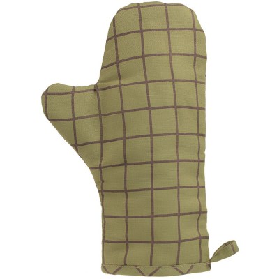 Купить Прихватка-рукавица «Равиоли», зеленая с нанесением логотипа