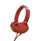 Купить Наушники Sony XB-550, красные с нанесением логотипа