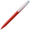 Купить Карандаш механический Pin Soft Touch, красный с нанесением логотипа