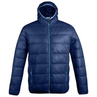 Купить Куртка пуховая мужская Tarner, темно-синяя с нанесением логотипа