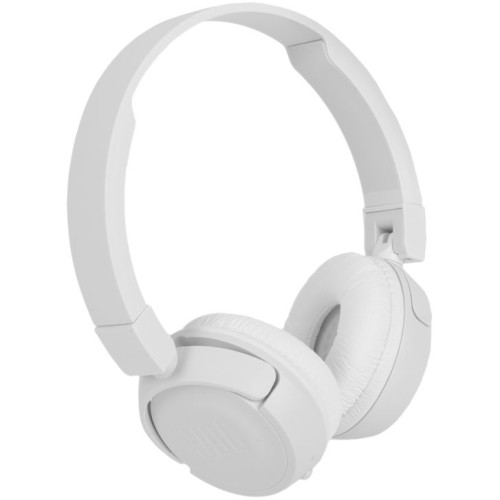 Купить Беспроводные наушники JBL T500BT, белые с нанесением логотипа