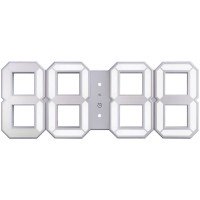 Часы настенные White & White Clock, белые