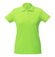 Рубашка поло женская Virma Lady, зеленое яблоко