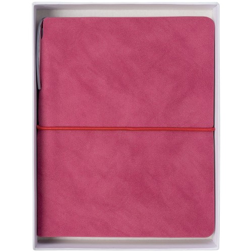 Купить Набор Business Diary Mini, розовый с нанесением логотипа