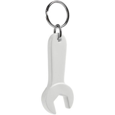 Купить Брелок Wrench, белый с нанесением