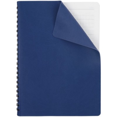 Купить Ежедневник Twill, недатированный, синий с нанесением логотипа