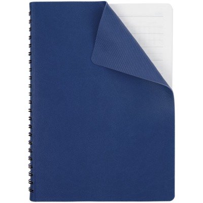 Купить Ежедневник Twill, недатированный, синий с нанесением