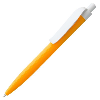 Купить Ручка шариковая Prodir QS01 PMP-P, оранжевая с белым с нанесением