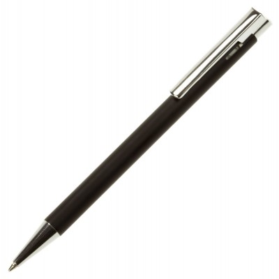 Купить Ручка шариковая Stork, черная с нанесением