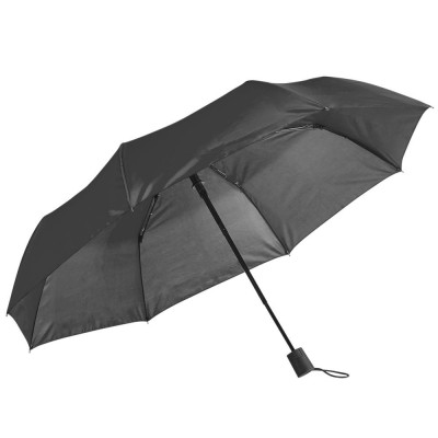 Купить Складной зонт Tomas, черный с нанесением