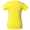 Купить Футболка женская T-bolka Lady, желтая с нанесением логотипа