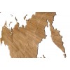 Купить Деревянная карта России, орех с нанесением логотипа