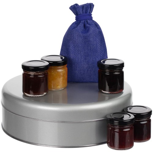 Купить Набор Jammy Taster, синий с нанесением логотипа