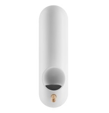 Кормушка для птиц Bird Feeder Tube, настенная, белая