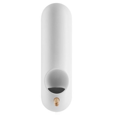 Кормушка для птиц Bird Feeder Tube, настенная, белая