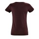 Купить Футболка женская REGENT FIT WOMEN, бордовый меланж с нанесением логотипа