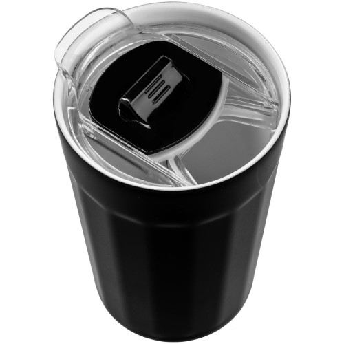Купить Термостакан iconyMug, черный с нанесением логотипа
